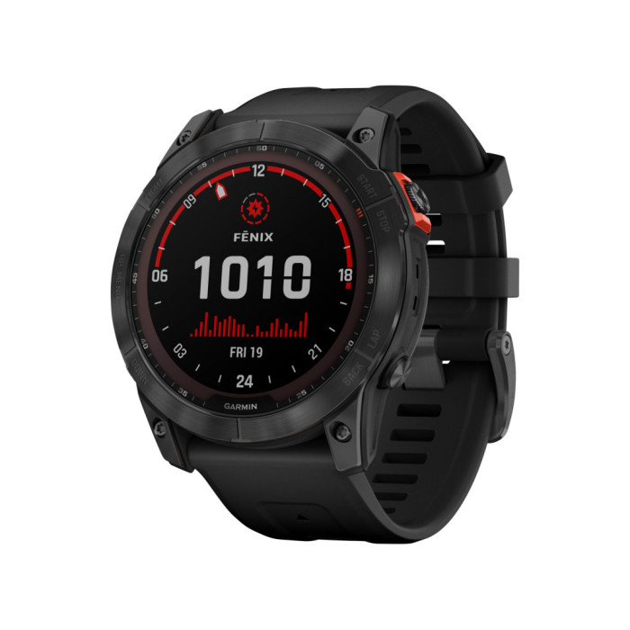 Garmin Fenix 7X Solar Slate Gray with Black Band (010-02541-00/01)