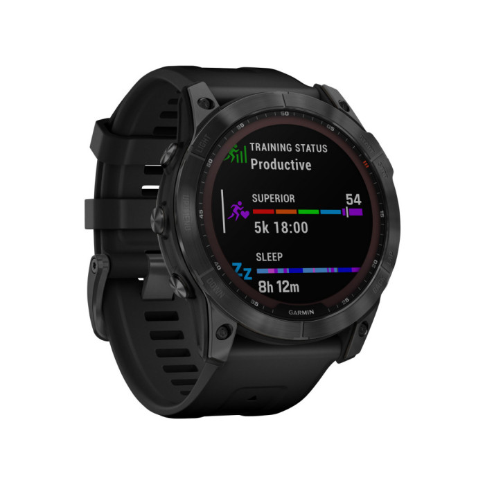 Garmin Fenix 7X Solar Slate Gray with Black Band (010-02541-00/01)