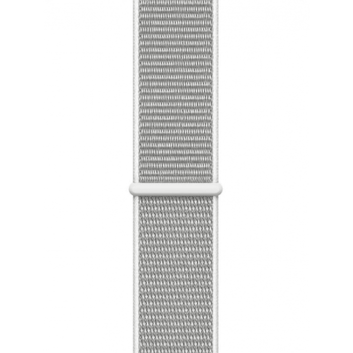 Apple WATCH Series 4 GPS + LTE 40mm Silver Aluminum Case with Seashell Sport Loop (MTUF2)