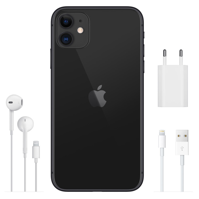 iPhone 11 64GB Black (MWLT2)  (НОВИЙ, БЕЗ КОРОБКИ)