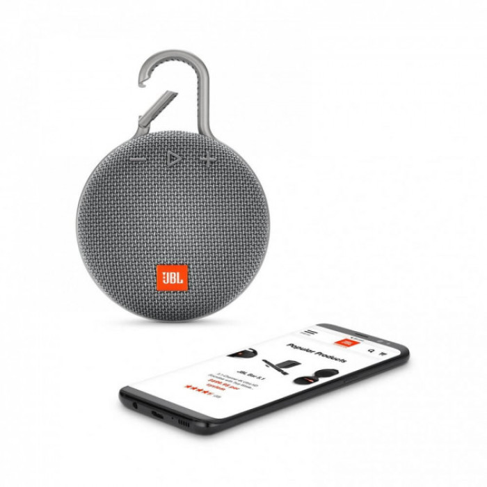JBL Clip 3 Grey (JBLCLIP3GRY)