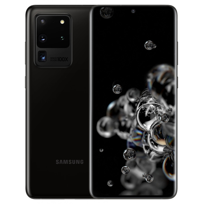 Samsung Galaxy S20 Ultra 2020 G988B 12/128Gb Cosmic Black (SM-G988BZKDSEK)