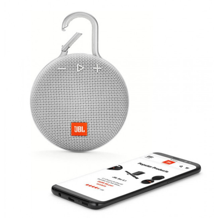 JBL Clip 3 White (JBLCLIP3WHT)