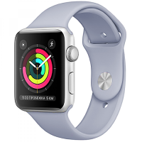 Apple WATCH Series 3 42mm Silver Aluminium Case with Fog Sport Band (MQL02)