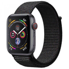 Apple WATCH Series 4 GPS + LTE 40mm Space Gray Aluminum Case with Black Sport Loop (MTUH2/MTVF2)