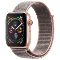 Apple WATCH Series 4 GPS + LTE 40mm Gold Aluminum Case with Pink Sand Sport Loop (MTUK2/MTVH2)