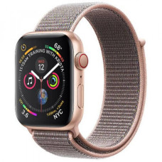 Apple WATCH Series 4 GPS + LTE 40mm Gold Aluminum Case with Pink Sand Sport Loop (MTUK2/MTVH2)
