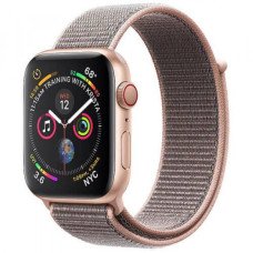 Apple WATCH Series 4 GPS + LTE 40mm Gold Aluminum Case with Pink Sand Sport Loop (MTUK2/MTVH2)