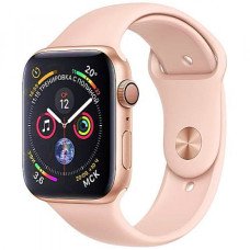 Apple WATCH Series 4 GPS 40mm Gold Aluminum Case with Pink Sand Sport Band (MU682)