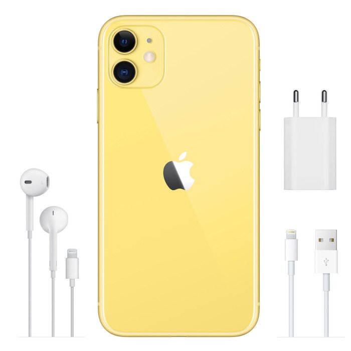 iPhone 11 128GB Yellow (MWM42) A, Б/У