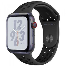 Apple WATCH Nike+ Series 4 GPS + LTE 44mm Space Gray Aluminum Case with Anthracite/Black Nike Sport Band (MTXE2)