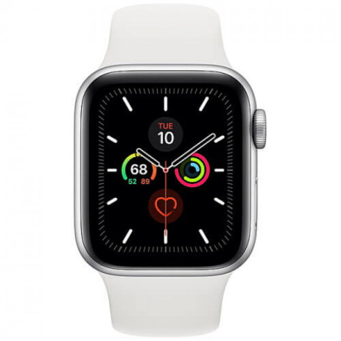 Apple WATCH Series 5 40mm Silver GPS + LTE Aluminium Case with White Sport Band (MWWN2) A, Б/У