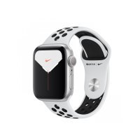 Apple Watch Series 5 Nike (GPS + Cellular) 40mm Silver Pure Platinum/Black Nike (MX372, MX3C2)