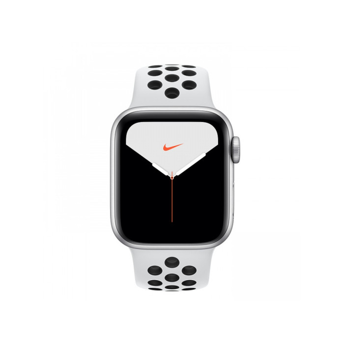 Apple Watch Series 5 Nike (GPS + Cellular) 40mm Silver Pure Platinum/Black Nike (MX372, MX3C2)