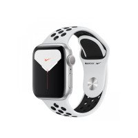 Apple Watch Series 5 Nike (GPS + Cellular) 40mm Silver Pure Platinum/Black Nike (MX372, MX3C2)