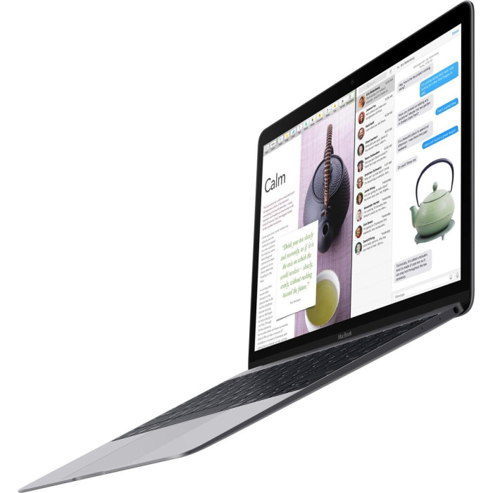 MacBook 12'' 1.1GHz 256GB Space Gray (MLH72) 2016