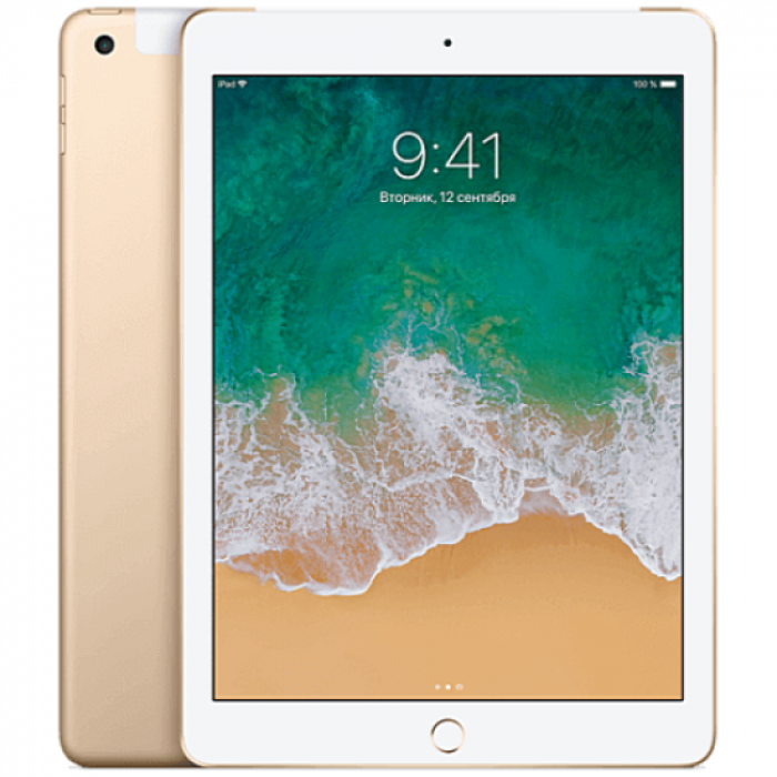 Apple iPad Wi-Fi + Cellular 128GB Gold 2018 (MPG52)