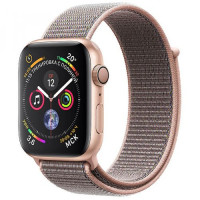 Apple WATCH Series 4 GPS 40mm Gold Aluminum Case with Pink Sand Sport Loop (MU692)