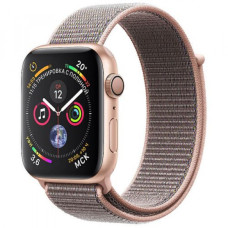Apple WATCH Series 4 GPS 40mm Gold Aluminum Case with Pink Sand Sport Loop (MU692)