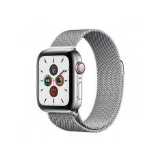Apple Watch Series 5 40mm GPS + LTE Stainless Steel Case with Milanese Loop (MWWT2, MWX52)