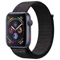 Apple WATCH Series 4 GPS 40mm Space Gray Aluminum Case with Black Sport Loop (MU672)