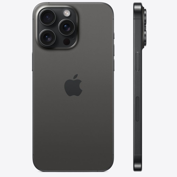 Apple iPhone 15 Pro Max 256GB Black Titanium (MU773)