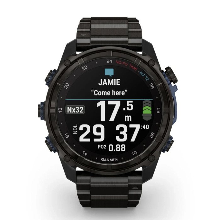 Смарт-годинник Garmin Descent Mk3i 51mm Carbon Gray DLC Titanium with DLC Titanium Band (010-02752-13/14)