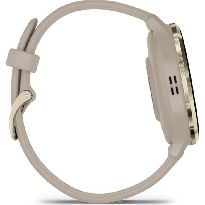 Смарт-годинник Garmin Venu 3S Soft Gold S. Steel Bezel w. French Gray Case and S. Band (010-02785-02/52)