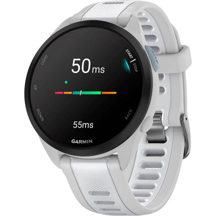 Смарт-годинник Garmin Forerunner 165 Music Mist Gray/Whitestone (010-02863-31/B1)