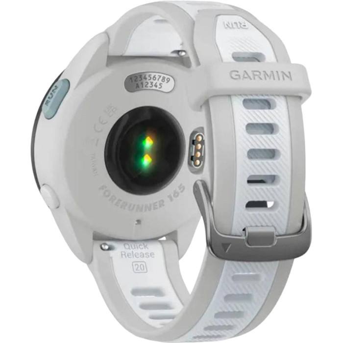 Смарт-годинник Garmin Forerunner 165 Music Mist Gray/Whitestone (010-02863-31/B1)