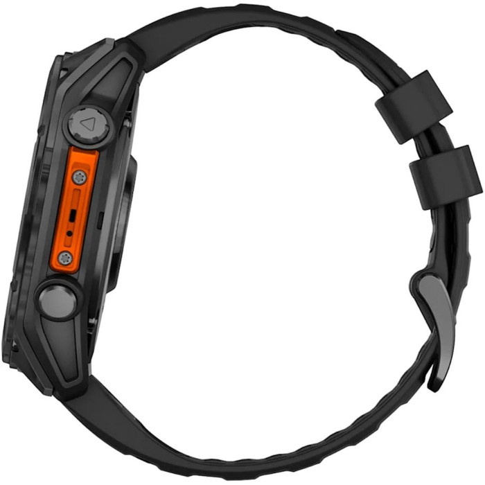 Смарт-часы Garmin Fenix 8 51mm AMOLED Slate Gray with Black Silicone Band (010-02905-00) Идеальное Состояние