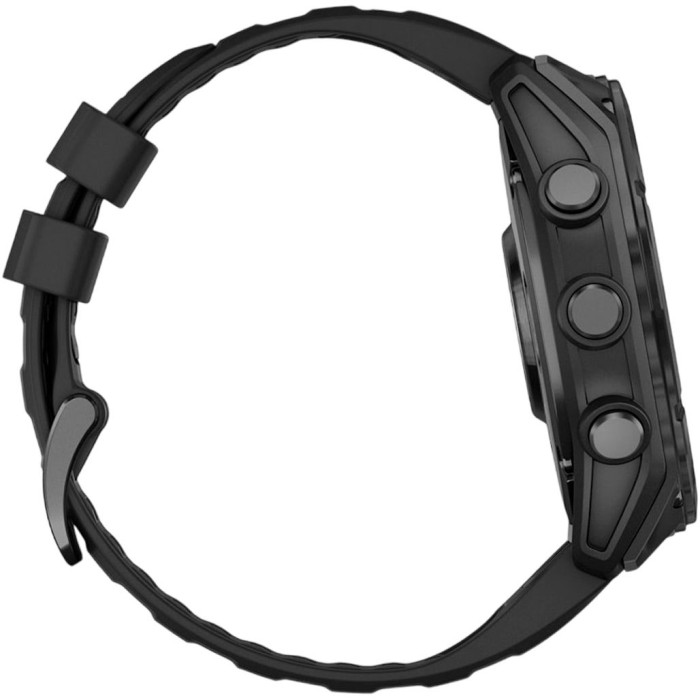 Смарт-часы Garmin Fenix 8 51mm AMOLED Slate Gray with Black Silicone Band (010-02905-00) Идеальное Состояние