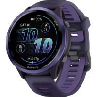 Смарт-годинник Garmin Forerunner 570 47mm Indigo Aluminium w. Translucent Imperial Purple/Indigo Band (010-02971-02/42)