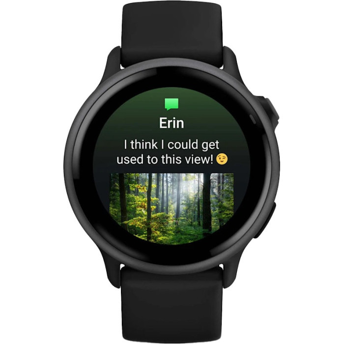 Смарт-годинник Garmin Vivoactive 6 Slate with Black Band (010-02985-00/40)