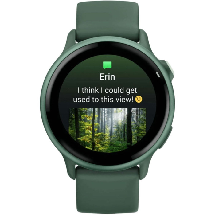 Смарт-годинник Garmin Vivoactive 6 Metallic Jasper Green with Jasper Green Band (010-02985-02/42)