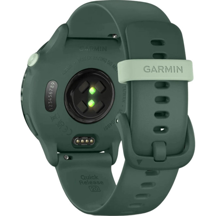Смарт-годинник Garmin Vivoactive 6 Metallic Jasper Green with Jasper Green Band (010-02985-02/42)