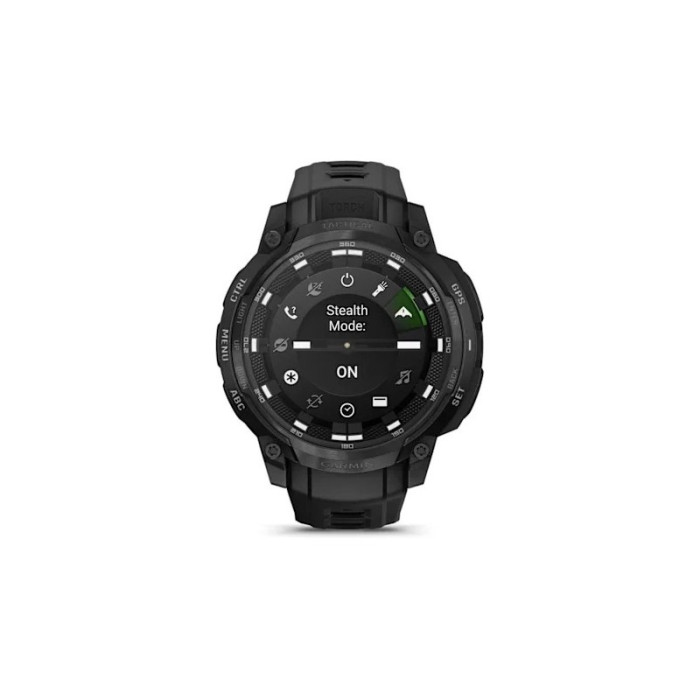 Смарт-годинник Garmin Instinct Crossover AMOLED Tactical Edition Black (010-03398-02, 010-03398-42)
