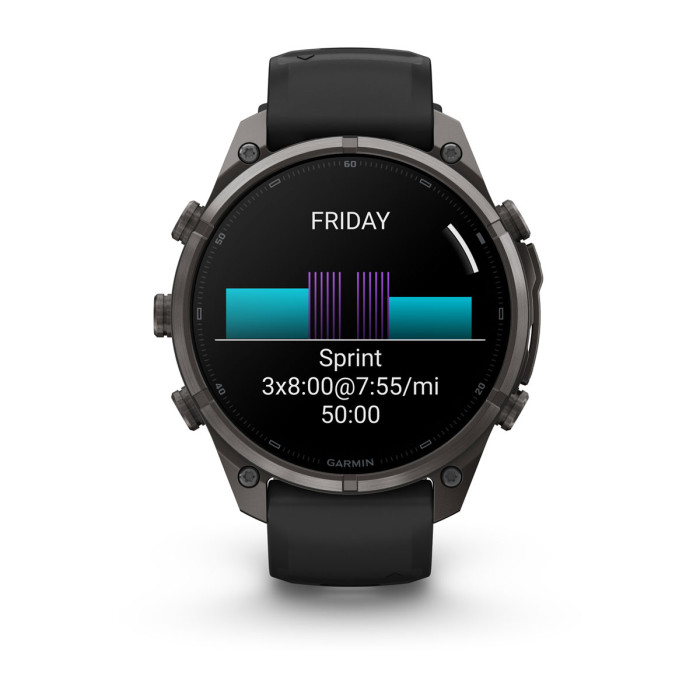 Смарт-часы Garmin Fenix 9 Pro 47mm Carbon Gray DLC Titanium with Black/Pebble Gray Silicone Band (010-04336-15)