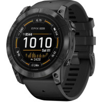 Смарт-часы Garmin Epix Pro Gen 2 Sapphire 51mm Carbon G. DLC Tit. with Black Band (010-02804-00/01/53)