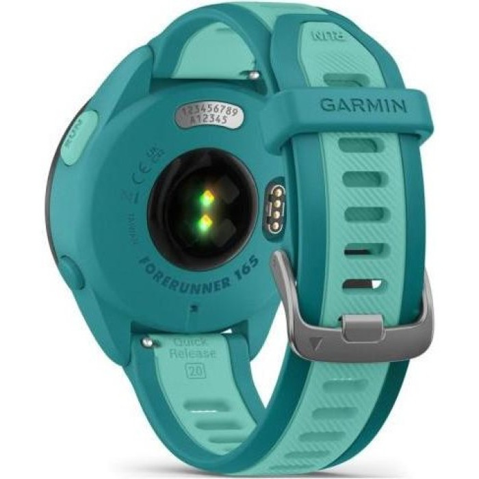 Смарт-годинник Garmin Forerunner 165 Music Turquoise/Aqua (010-02863-32/B2)