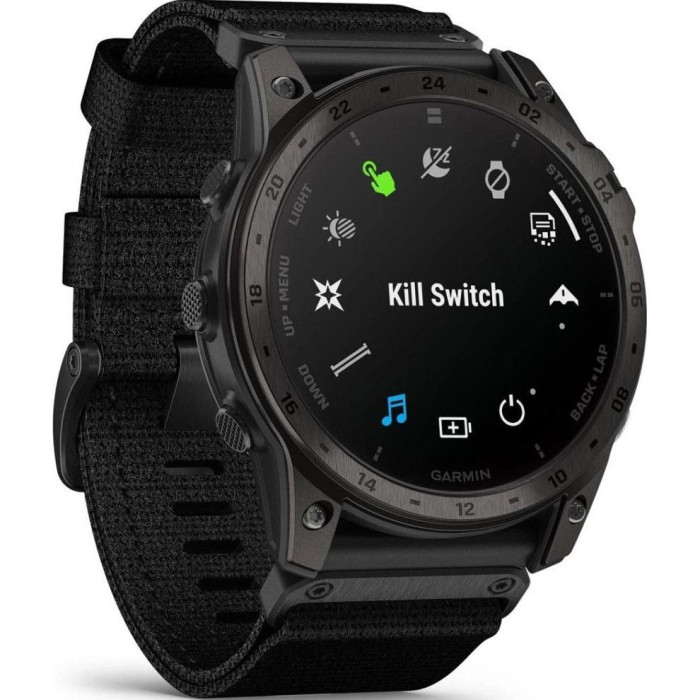 Смарт-годинник Garmin Tactix 7 AMOLED Edition Premium Tactical GPS Watch with Adaptive Color Display (010-02931-00/01/14)