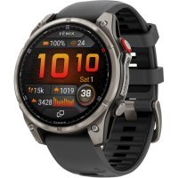 Смарт-годинник Garmin Fenix 8 Pro 47 mm AMOLED Titanium with Graphite/Black (010-03198-10/11)