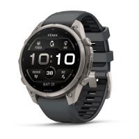 Смарт-часы Garmin Fenix 9 Pro 51mm Titanium with Graphite/Black Silicone Band (010-04337-25)