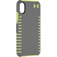 Защитный чехол Under Armour - Protect Grip Case for Apple iPhone X and XS - Graphite/Quirky Lime