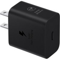 Сетевое зарядное устройство Samsung 25W PD Power Adapter Black (EP-T2510NBEGUS) + перехідник