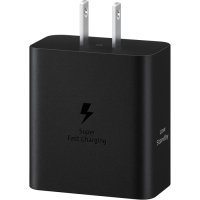 Сетевое зарядное устройство Samsung EP-T5020X 50W Black Type-C to Type-C cable (EP-T5020XBE) + Переходник