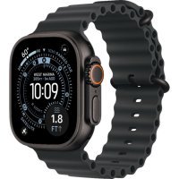 Смарт-часыApple Watch Ultra 3 GPS + Cellular 49mm Black Tit. Case w. Black Ocean Band (MF0J4)
