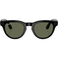Смарт-очки Ray-Ban Meta Headliner Gen 2 Low Bridge Fit Standard Shiny Black Frame/G-15 GreenLenses RW4013F 601/71 51-23