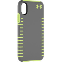Защитный чехол Under Armour - Protect Grip Case for Apple iPhone X and XS - Graphite/Quirky Lime