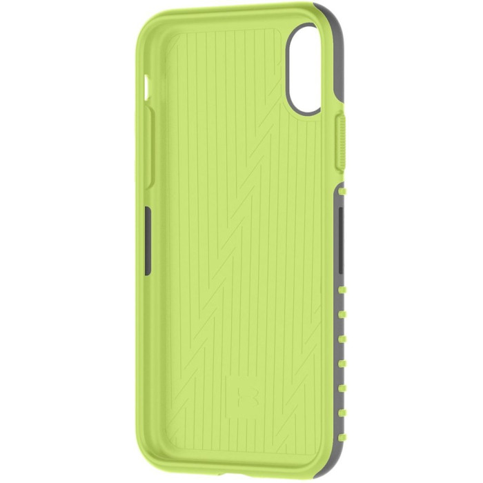 Защитный чехол Under Armour - Protect Grip Case for Apple iPhone X and XS - Graphite/Quirky Lime